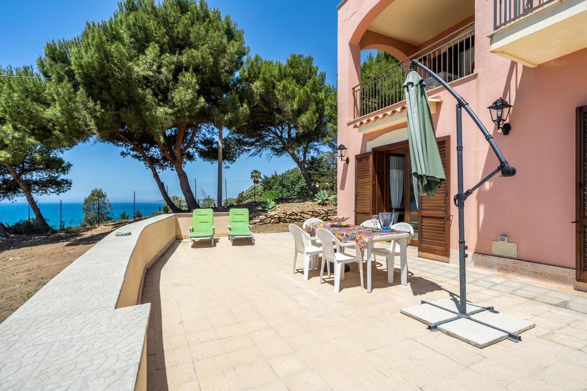 Villa Rosa Sul Mare ชากกา ภายนอก รูปภาพ